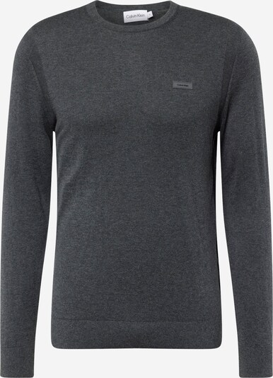 Calvin Klein Pull-over en graphite, Vue avec produit