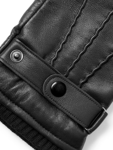 Trendhim Full finger gloves 'Fjeld' in Black