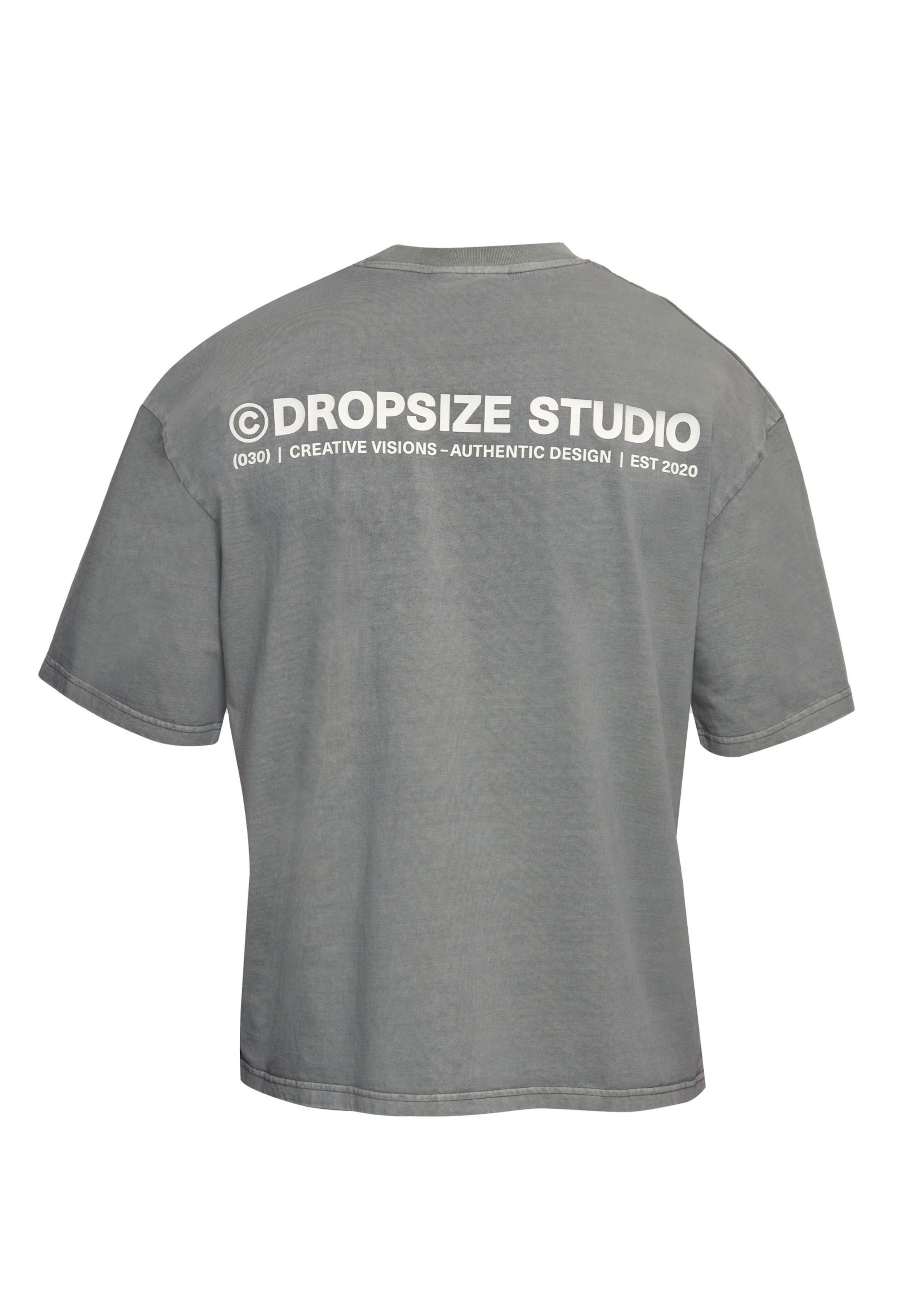 Dropsize T-Shirt in Grau