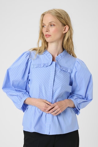 KAREN BY SIMONSEN Blouse 'Amy' in Blue: front