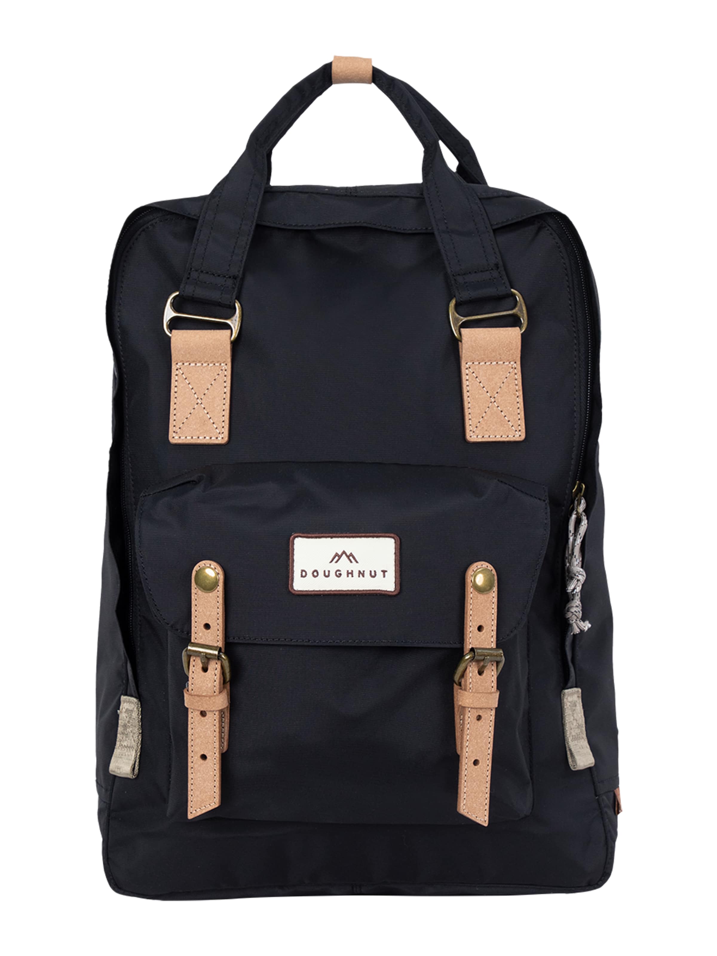 Doughnut - Mochila 'Macaroon Jungle II' em preto: frente