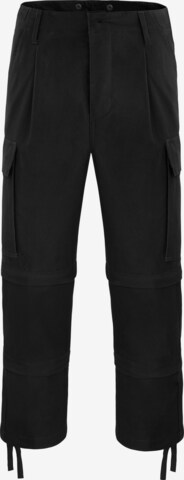 Regular Pantalon outdoor 'Daytona' normani en noir : devant