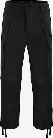 normani Regular Outdoor Pants 'Daytona' in Black: front