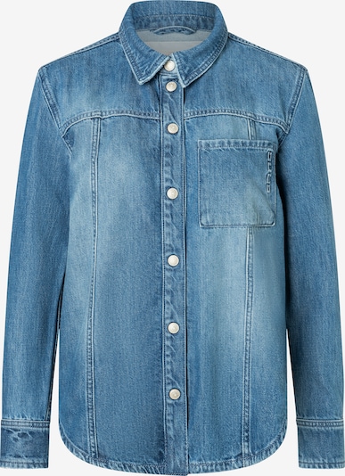 Gang Bluse in blue denim, Produktansicht