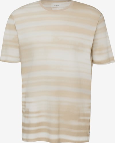 s.Oliver T-Shirt en beige, Vue avec produit