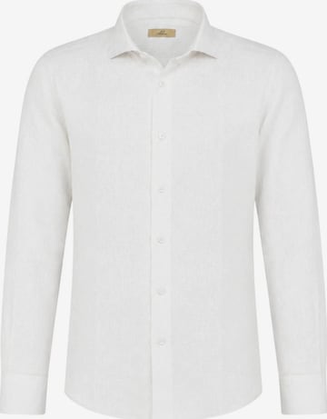 ALEA Overhemd 'CAMICIA LINO' in Wit: voorkant