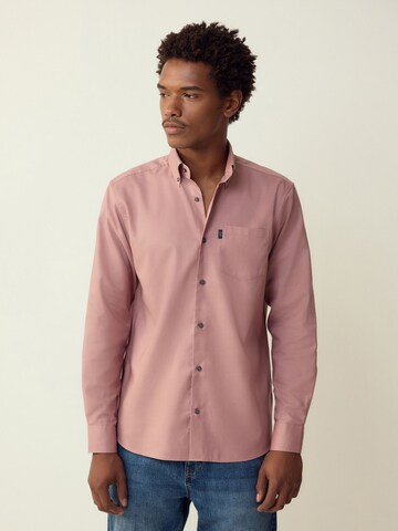 Regular fit Camicia di Next in rosa: frontale