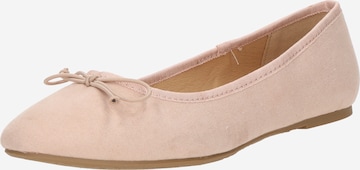 Chaussure basse 'Beyza' ABOUT YOU en rose : devant