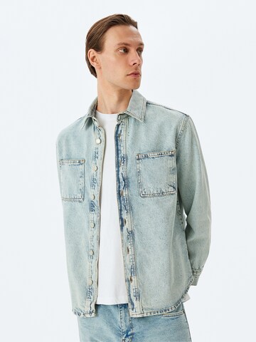 Koton Between-Season Jacket in Blue
