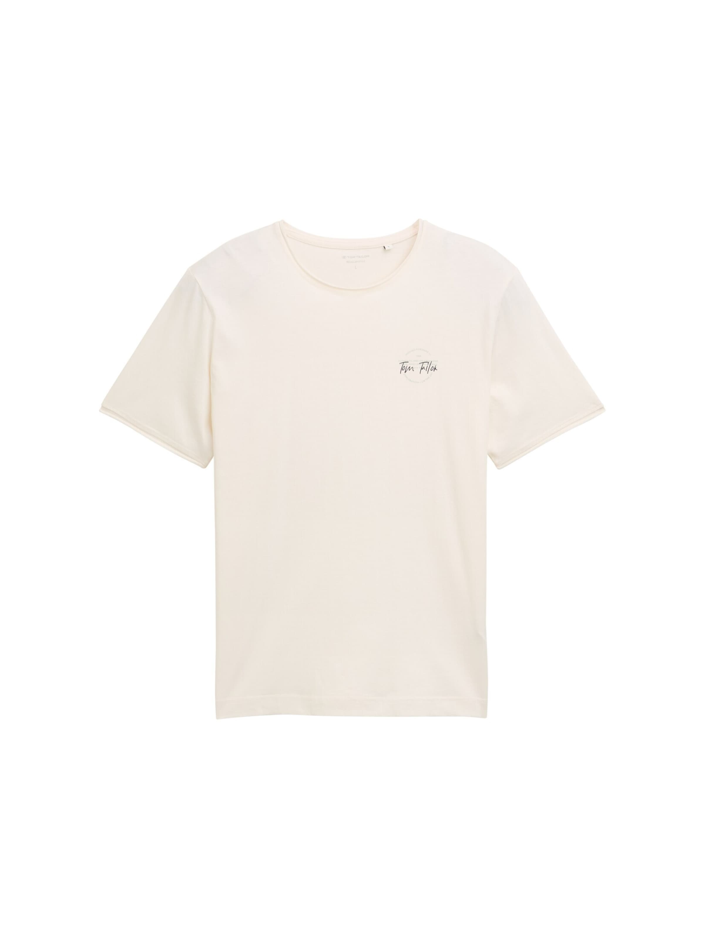 TOM TAILOR Shirt in White: front