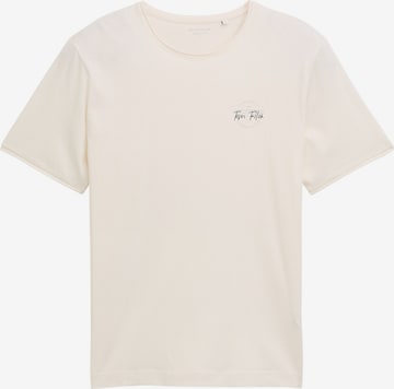 TOM TAILOR Shirt in White: front