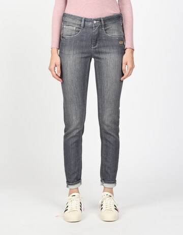 Gang Slimfit Jeans 'Amelie' in Grau: Vorderseite