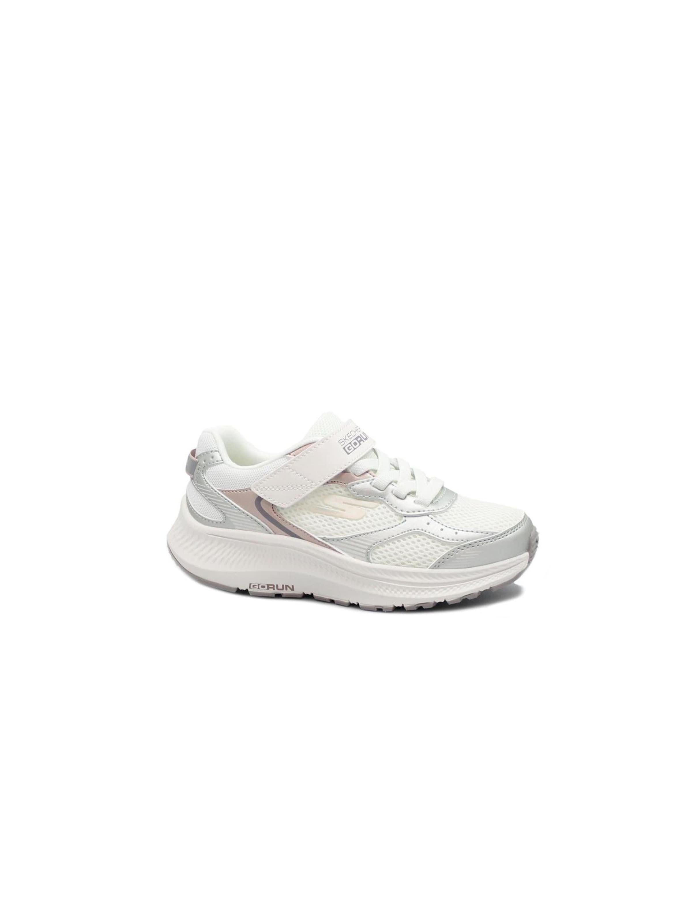 SKECHERS Sneakers 'SKECHERS 303963L GO RUN CONSISTENT HI LUXE off white scarpe bambina sneakers strappo' in White: front