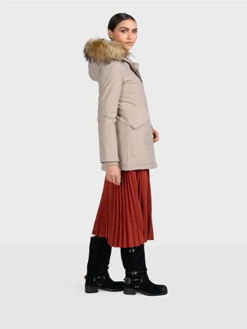 Canadian Classics - Casaco de inverno 'Fundy Bay' em bege: lateral