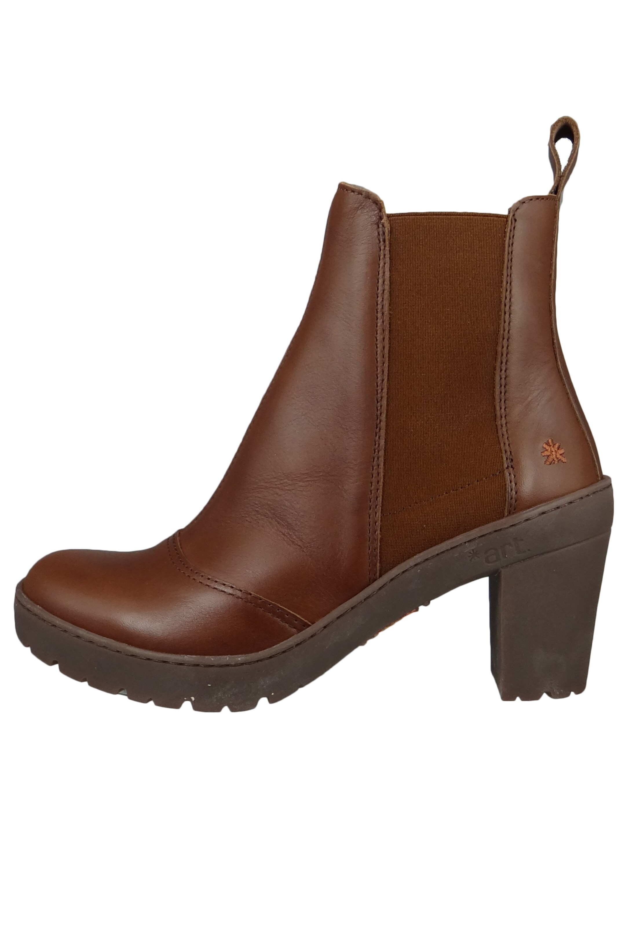 ART Enkellaarsje 'Travel' in Bruin