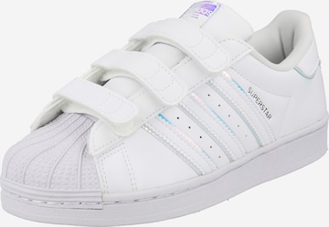 ADIDAS ORIGINALS Sneakers 'Superstar' i hvit: forside