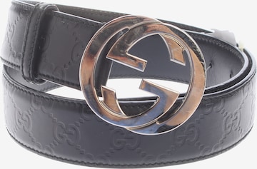 Gucci Gürtel M in Schwarz: Vorderseite