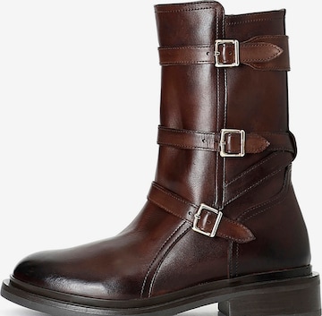 CAFè NOIR Boots in Brown: front