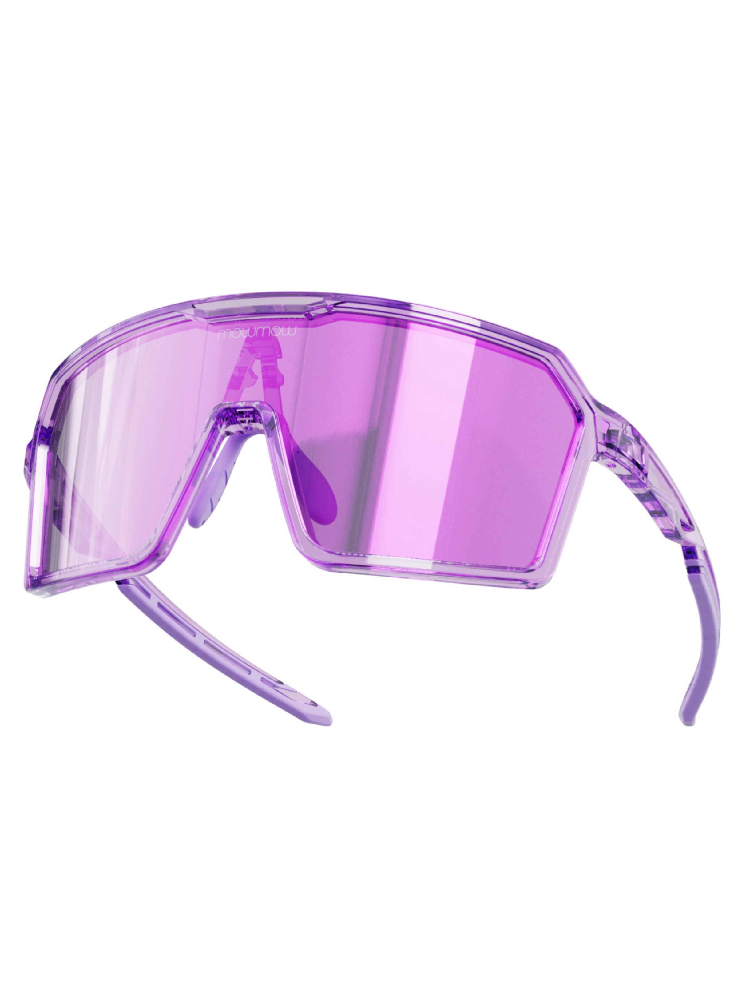 Mowmow Sportzonnebril 'MowMow Wizard Sunglasses - Sports Glasses - Photochromic Lens - Men - Women' in Lila: voorkant