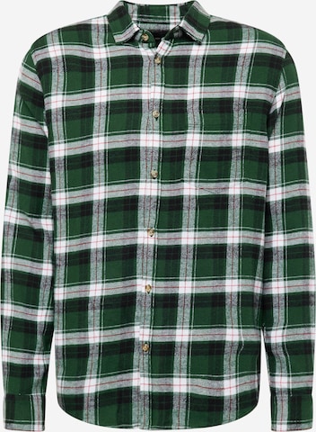 Cotton On Button Up Shirt 'CAMDEN' in Green: front