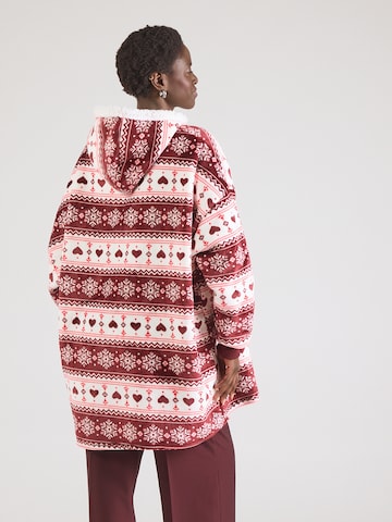 Hailys Sweatshirt 'Co44zy' in Red