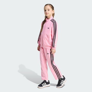 ADIDAS ORIGINALS Regular Jogginganzug 'Firebird' in Pink: Vorderseite