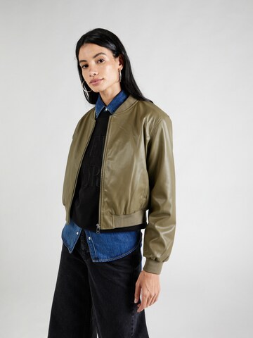 Veste mi-saison 'HEIDI' ONLY en vert : devant