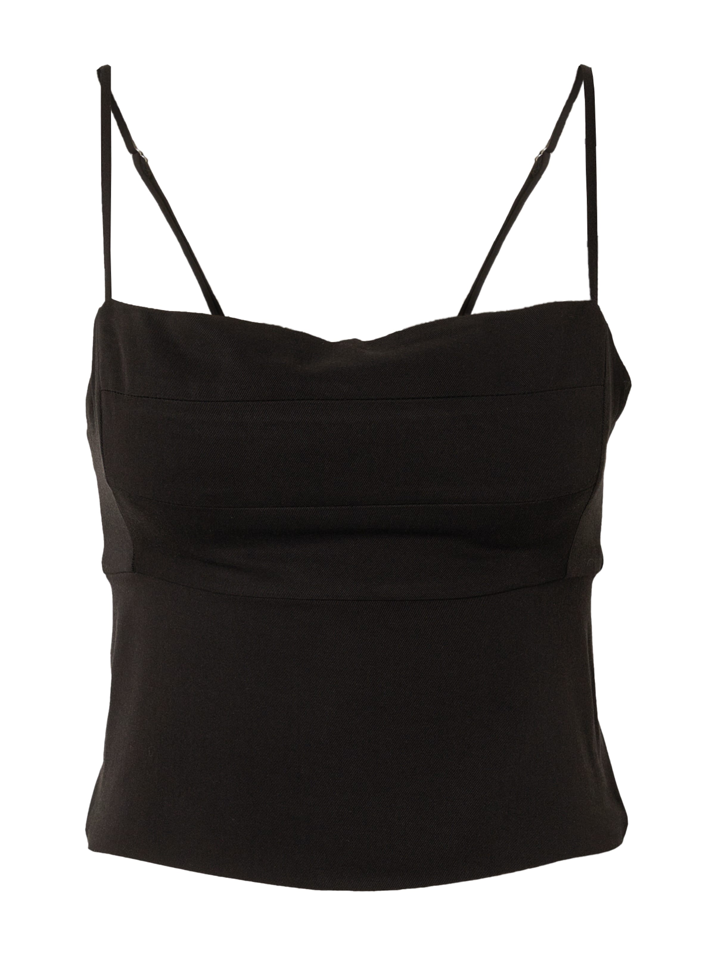 LENI KLUM x ABOUT YOU Top &#x27;Blakely&#x27; w kolorze czarny: przód