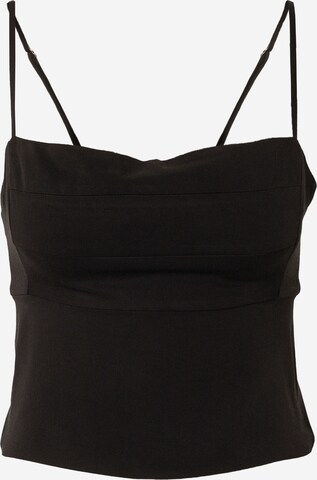 LENI KLUM x ABOUT YOU Top 'Blakely' in Black: front