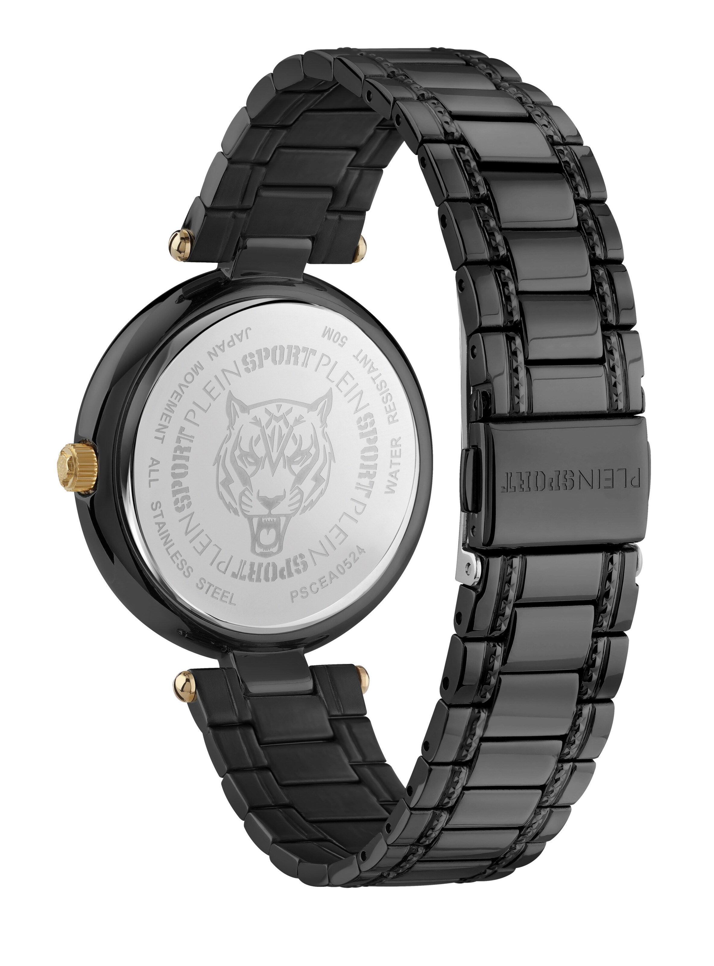 Orologio analogico 'Opium' di Plein Sport in nero