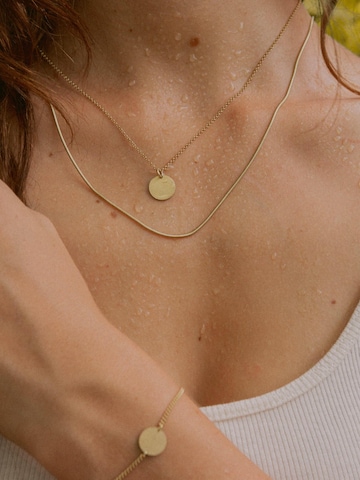 modabilé Necklace 'CIRCLE' in Yellow