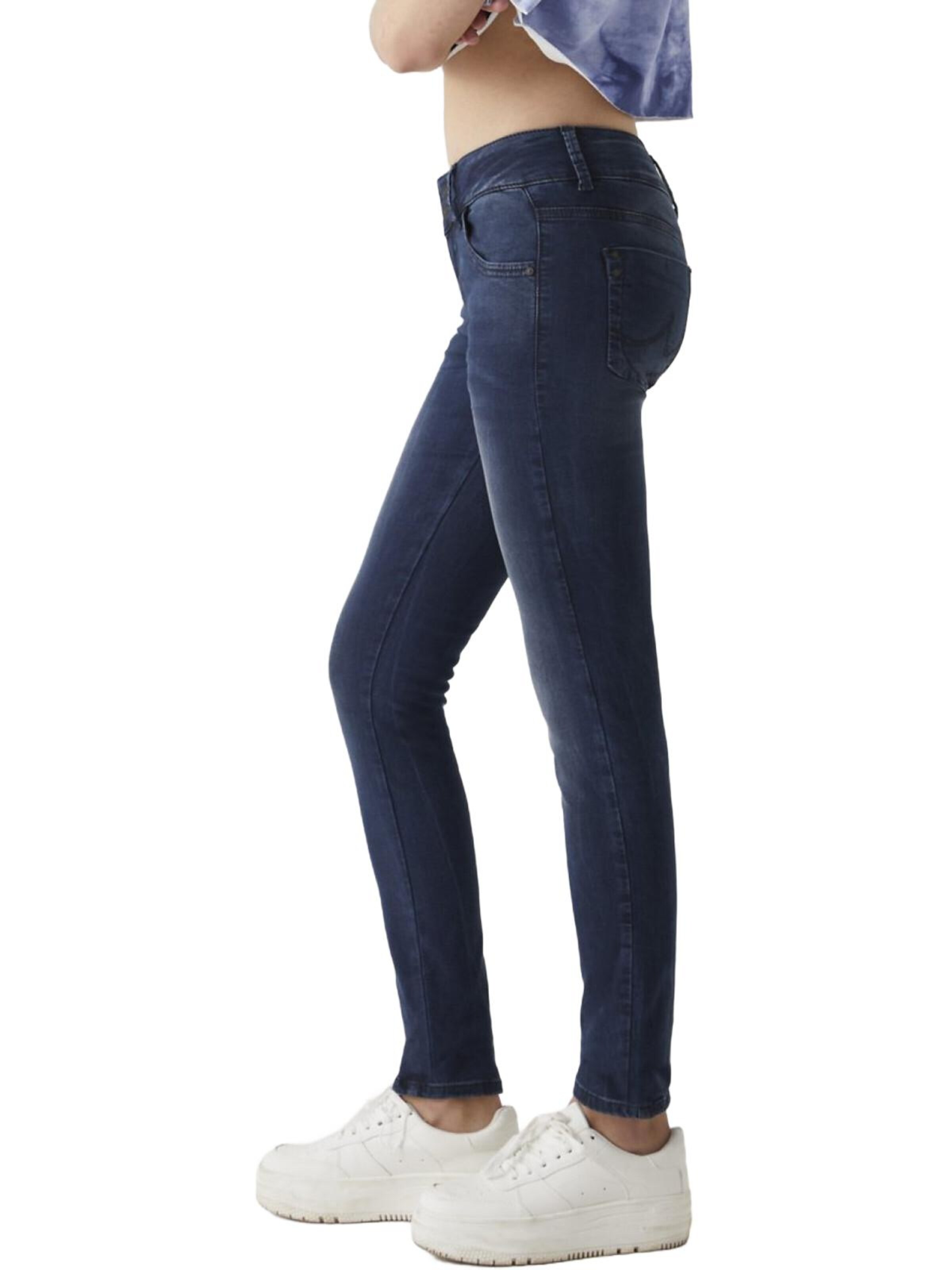 LTB Jeans - Slimfit Vaquero 'LTB Jeans Molly M Mid Waist Skinny Leg Jeanshose' en azul