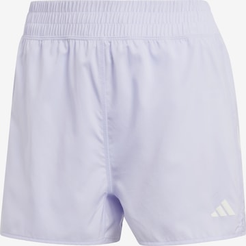ADIDAS PERFORMANCE Sports trousers 'Own the Run' in Purple: front