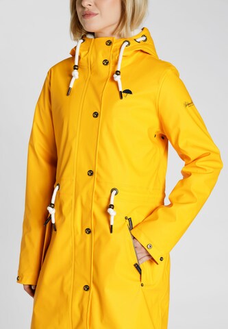 Cappotto funzionale di Schmuddelwedda in giallo