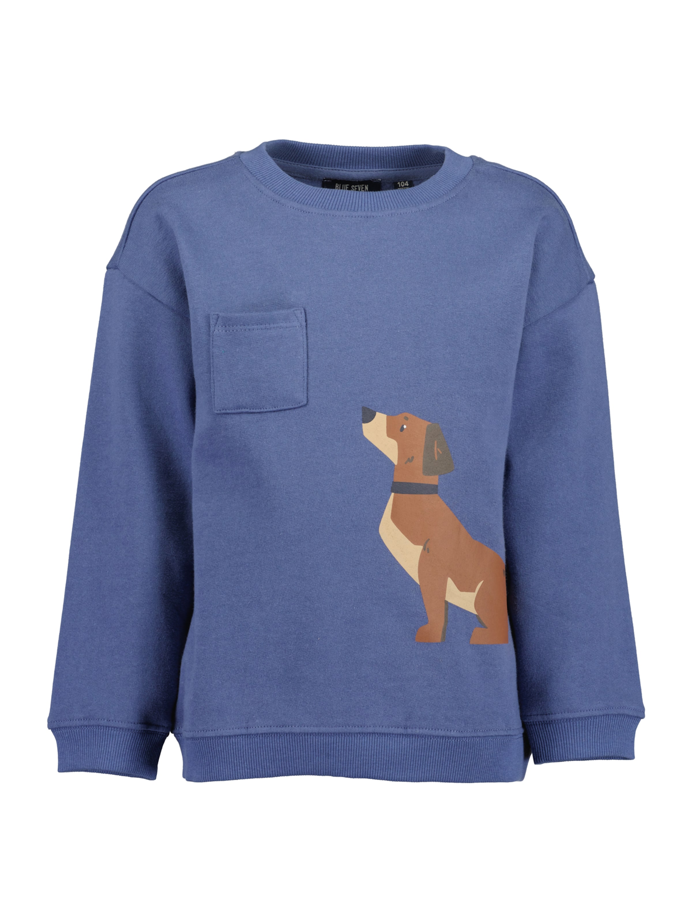 BLUE SEVEN - Sudadera en azul: frente