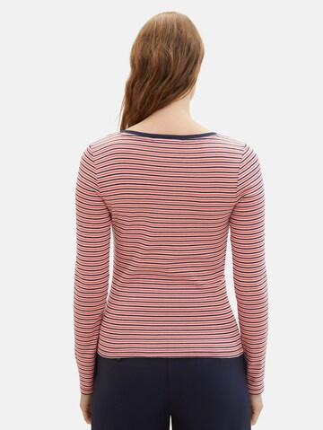 T-shirt TOM TAILOR DENIM en rose