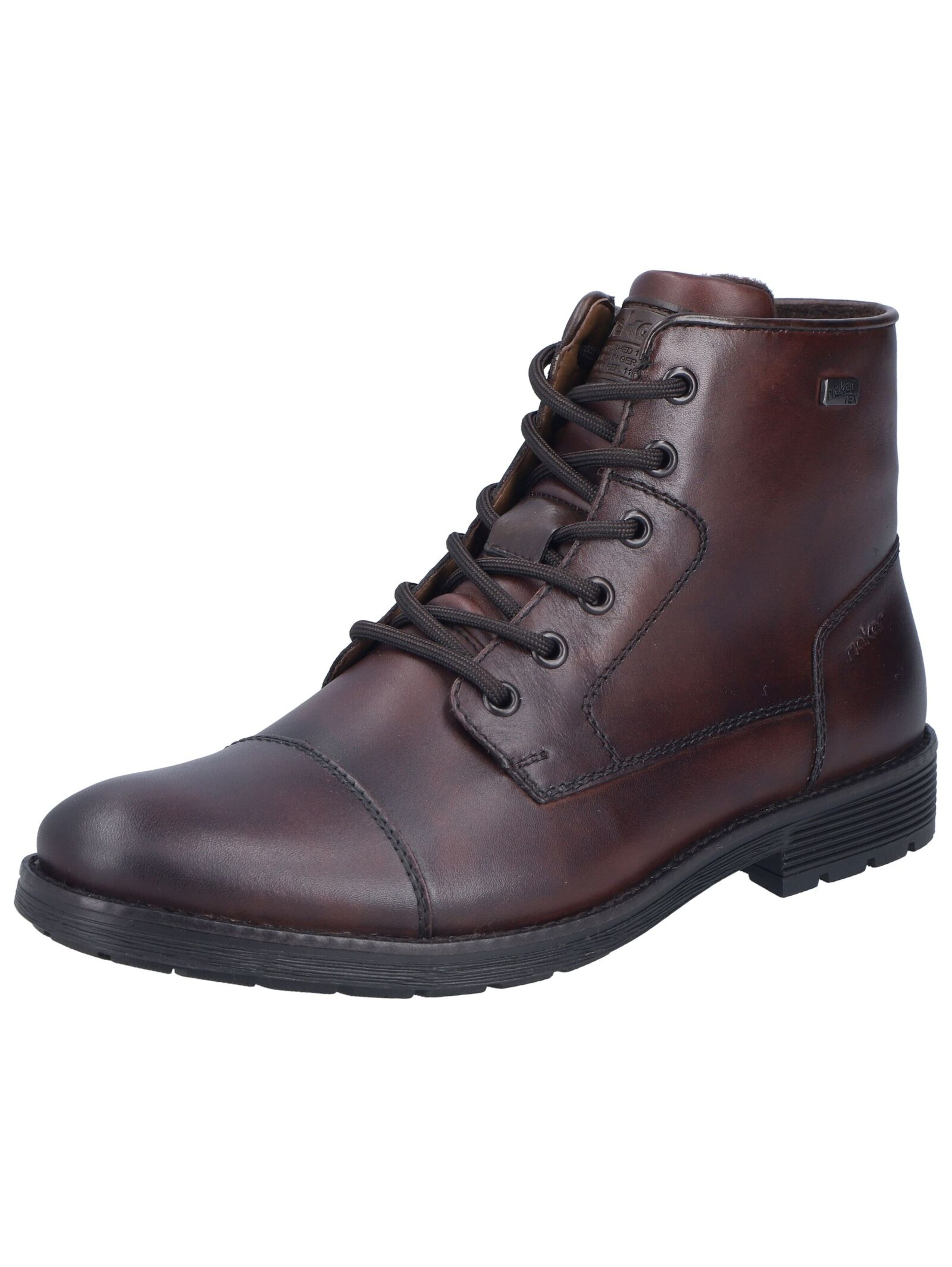 Boots stringati di Rieker in marrone: frontale