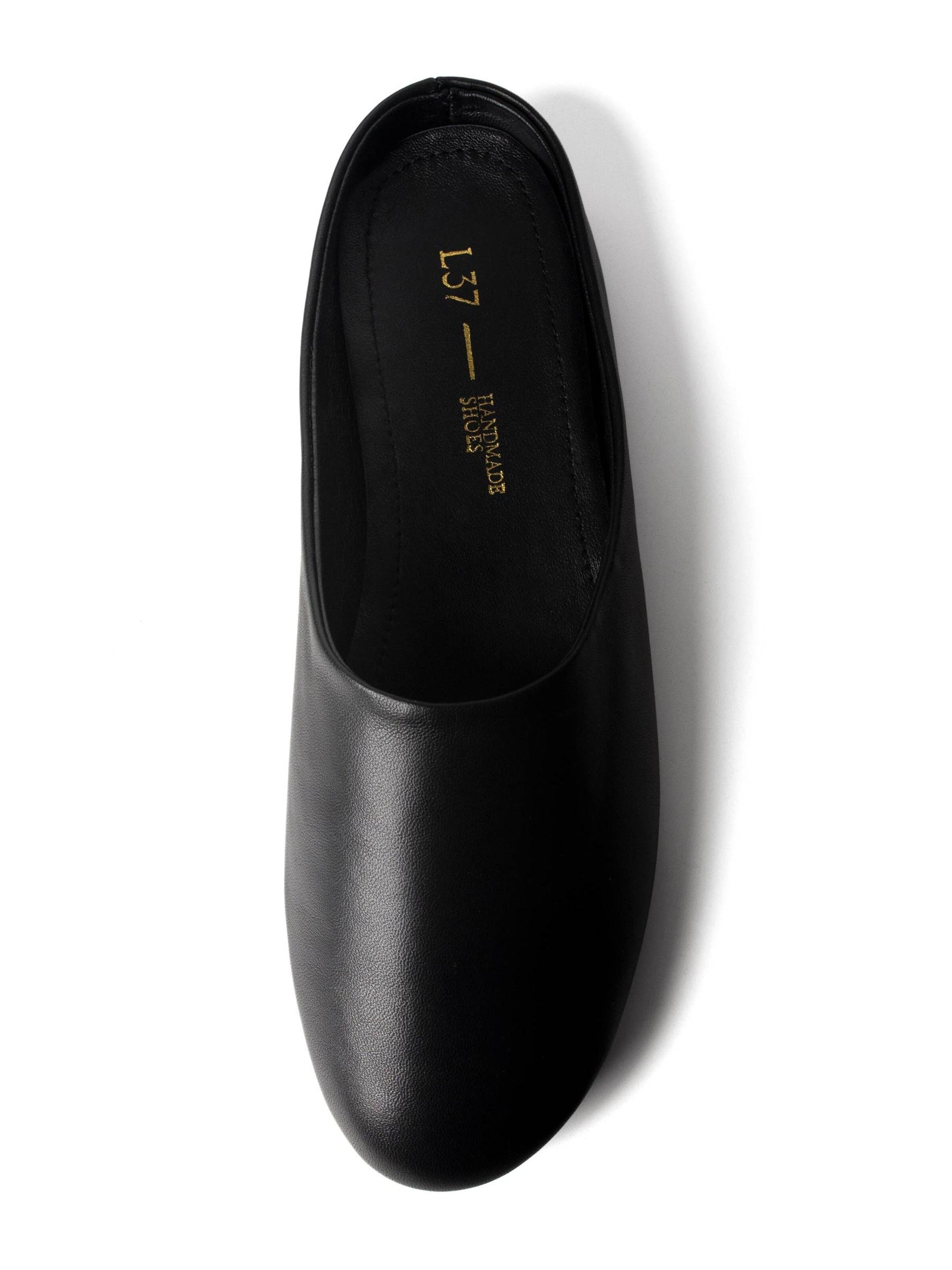 L37 HANDMADE SHOESPapuče 'ALL AT ONCE' - crna boja