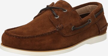 TOMMY HILFIGER Mocassins in Bruin: voorkant