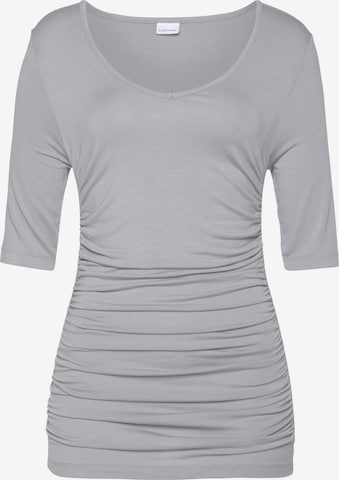 T-shirt LASCANA en gris : devant