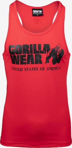 Gorilla Wear Shirt in Rot: Vorderseite