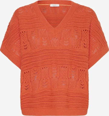 Pull-over 'NERO' b.young en orange : devant