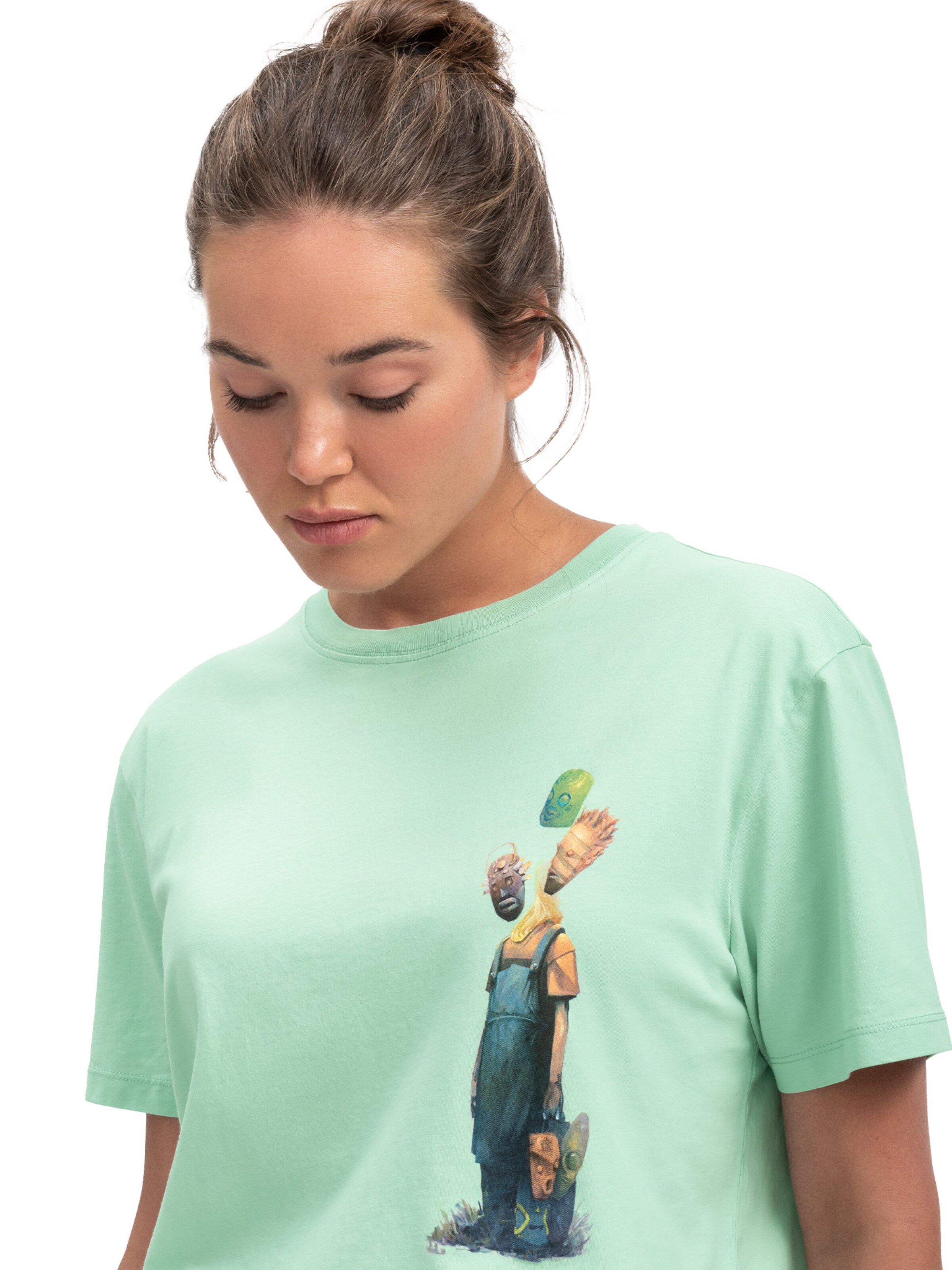 Kaft Shirt 'Lupuda' in Green