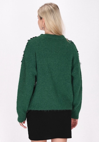 Pull-over IZIA en vert