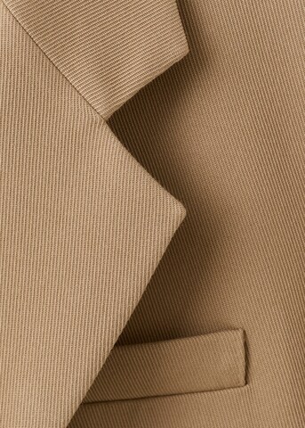 MANGO Blazer 'Osaka' in Brown