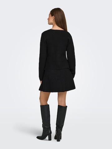 JDY Strickjacke 'JDYLEA' in Schwarz