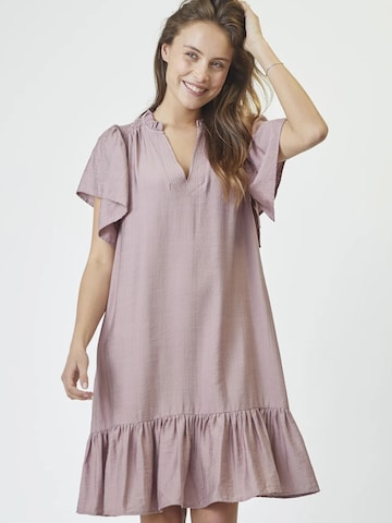 co'couture Kleid 'Hera' in Pink: Vorderseite