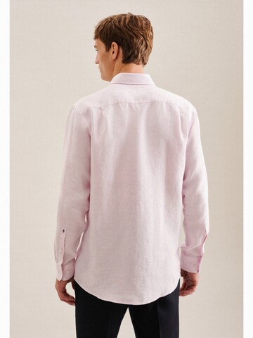 SEIDENSTICKER Regular fit Business shirt in Pink
