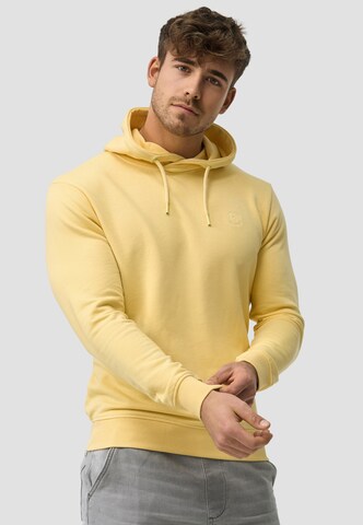 Sweat-shirt 'Simpson' INDICODE JEANS en jaune : devant