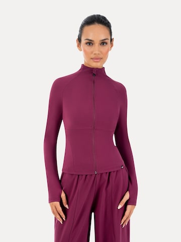 Vestes d’entraînement Smilodox en violet : devant